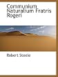 Communium Naturalium Fratris Rogeri
