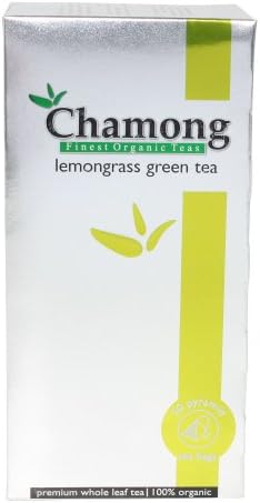 Chamong Lemongrass Green Tea, 20 Count (Pack of 6)