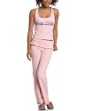 Baby Phat Junior's Racer Bk Tank W/ Roll Over Yoga Pant