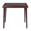 Folding Table - Mahogany Finish