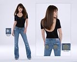 Chicago Cubs Women's Alyssa Denim Jeans - Touch by Alyssa Milano
