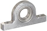 Spyraflo PB0-SR1810ZZS 5/16″ Inner Diameter, Mounted Miniature Precision Ball Bearing In An Aluminum Housing