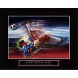 2 Framed Soccer Art Motivational Posters by 