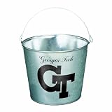 NCAA Georgia Tech Yellowjackets 5-Quart Galvanized Pail
