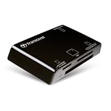 Transcend P8 15-in-1 USB 2.0 Flash Memory Card Reader TS-RDP8K (Black)