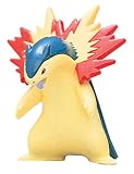 Takara Tomy Pokemon Monster Collection Mini Figure - 1.5" Typhlosion / Bakphoon (M-076) (Japanese Import)