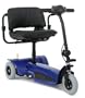Mega Motion 3-Wheel Travel Pal Scooter, Blue
