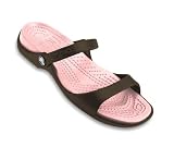 Crocs Cleo Womens Sandals - Available in Many Colors! - Ships in 24 Hours!, Size: 10 Womens, Color: Chocolate/Cotton Candy
