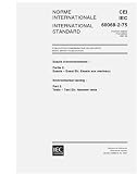 IEC 60068-2-75 Ed. 1.0 b:1997, Environmental testing - Part 2-75: Tests - Test Eh: Hammer tests