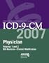 Physician ICD-9-CM Volume 1 and 2: Clinical Modification (American Medical Association Physician ICD-9-CM)