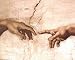 The Creation of Adam, c.1510 (detail) Poster by Michelangelo Buonarroti, 20