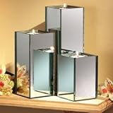 3 MIRROR VOTIVES - SET OF 3 MIRROR VOTIVE HOLDERS by Jaf GIfts