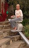 Acorn Stair Lifts Battery Powered Super Glide 120 Outdoor Model.