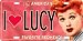 Search : I Love Lucy License Plate Pink