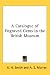 A Catalogue of Engraved Gems in the British Museum