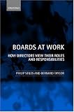 Review Oxford University Press, USA  / Boards at Work: How Directors View Their Roles and Responsibilities