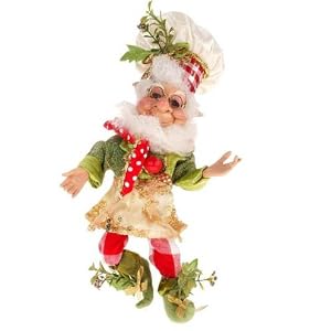 Mark Roberts North Pole Christmas Pizza Maker Elf 