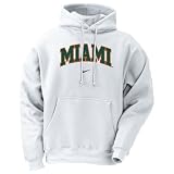 Nike Miami Hurricanes White Classic Hoody Sweatshirt