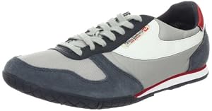 Diesel Men's Spin Sneaker,Paloma/Ebony/Vaporous,8 M US by Diesel