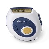 PE 826 Oregon Scientific Pedometer with Pulse Monitor for Heart Rate Readings, Calories, Distance, Backlight and More. Great Pedometers for Holiday Gift idea