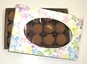 Scott's Cakes Cocoa Covered Dark Chocolate Truffles 1 Pound Daisy Box