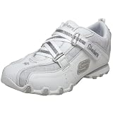 Skechers Girls Bikers Cavaliers White/Silver 82530L WSL 12 Child UK