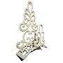 Strathwood Cast Iron Hose Rack with White and Rust Finish
