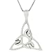 Sterling Silver Celtic Triquetra Necklace