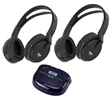 SSL SHP-IR Two Pairs of Wireless Headphones with Infrared Transmitter