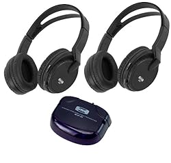 SSL SHP-IR Two Pairs of Wireless Headphones with Infrared Transmitter