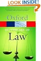 A Dictionary of Law (Oxford Paperback Reference)