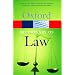 A Dictionary of Law (Oxford Paperback Reference)
