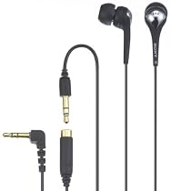 Sony MDR-EX71SLA Fontopia Bud-Style Headphones with Case (Black)