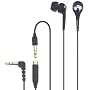 Sony MDR-EX71SLA Fontopia Bud-Style Headphones with Case (Black)