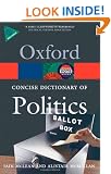 The Concise Oxford Dictionary of Politics (Oxford Paperback Reference)