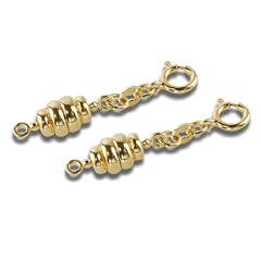 122885 BOB C. 2er-Set Magnetschlie�en in 925/- Sterlingsilber gelbvergoldet