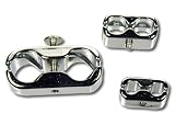 Rope Clamp - Chrome Plated Brass