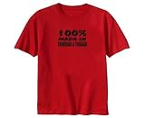 T-Shirt  100% Made In Trinidad & Tobago  Country