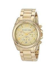 Michael Kors Golden Runway Watch with Glitz MK5166