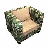Magical Manhatten Chair in Camo Green