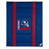 New York Giants Sidelines Comforter Size: Full/Queen