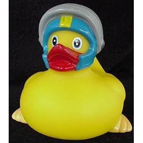 Race Car Driver Rubber Ducky