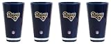 NFL St. Louis Rams 20-Ounce Insulated Tumbler 4 Pack