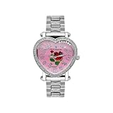 Floating Diamonds Watch, NEW Aqua Master Ladies Heart Watch 0.30 ctw