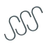 アイリスオーヤマ メッシュ パネル S字フック ブラック MPA-S