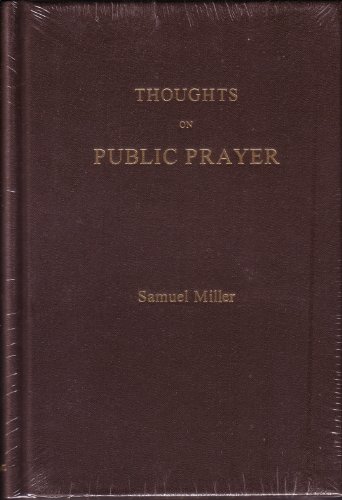 Thoughts on Public Prayer