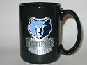 MEMPHIS GRIZZLIES 15 oz. Ceramic COFFEE MUG with Pewter Team Logo