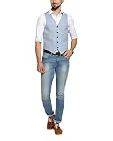 SUITLTD Blue Textured Cotton wool Waistcoat RS.579.00 (80.00% Off) - Amazon