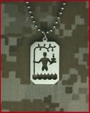 St. Christopher Charms, 24stainless Steel Necklace Chain