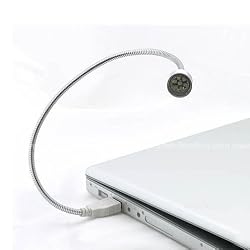 USB flex snake spot 7 LED light for Laptop & Apple Mac 8203